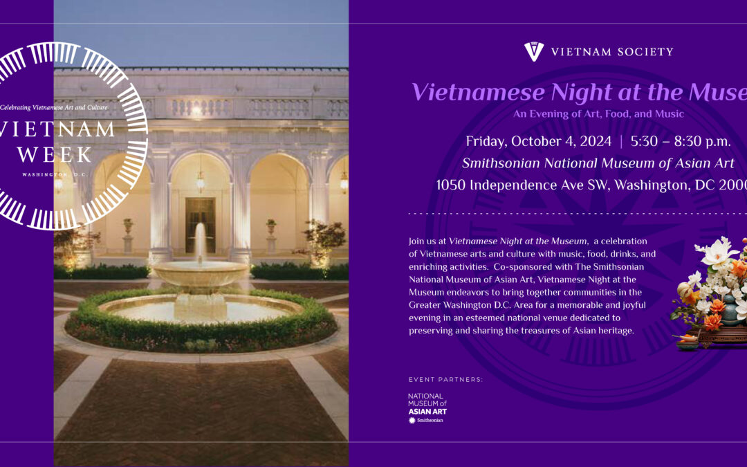 Vietnamese Night at the Museum: An Evening of Art, Food, and Music